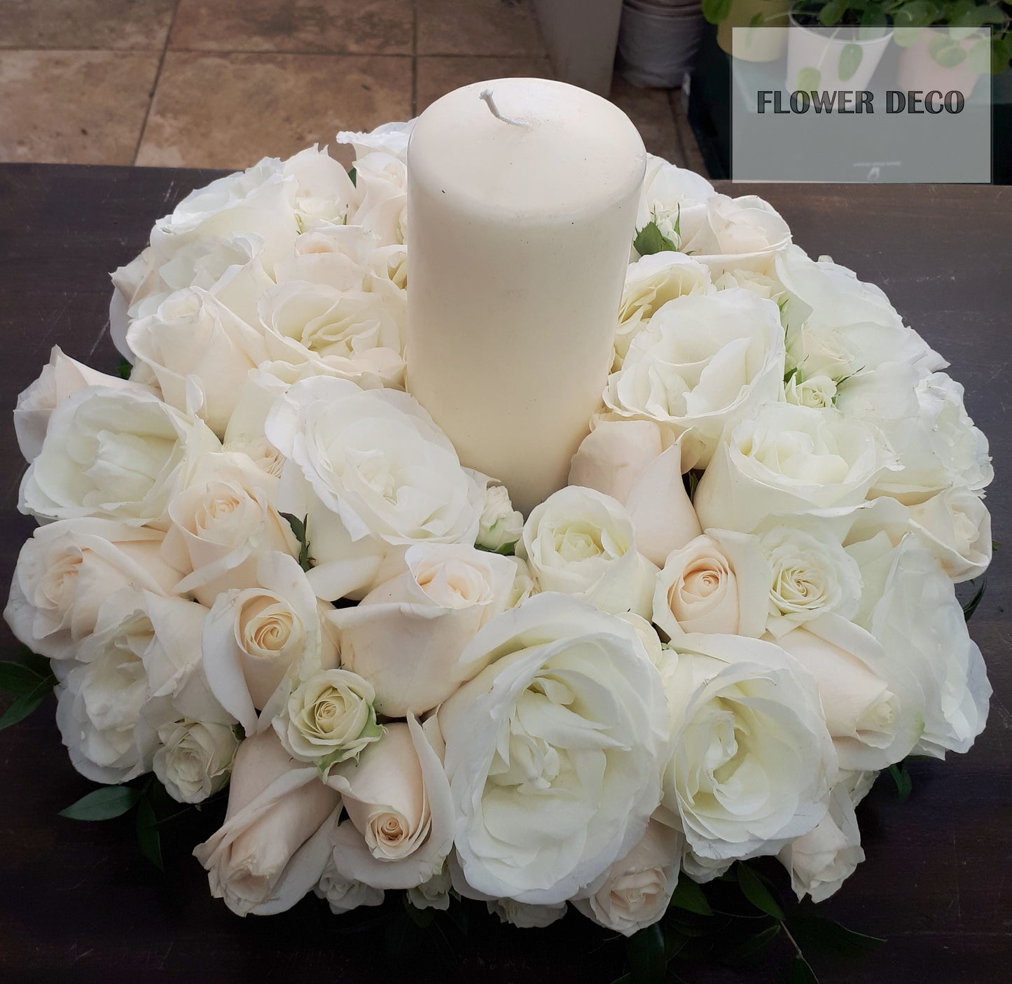 Royal Candle Arrangement