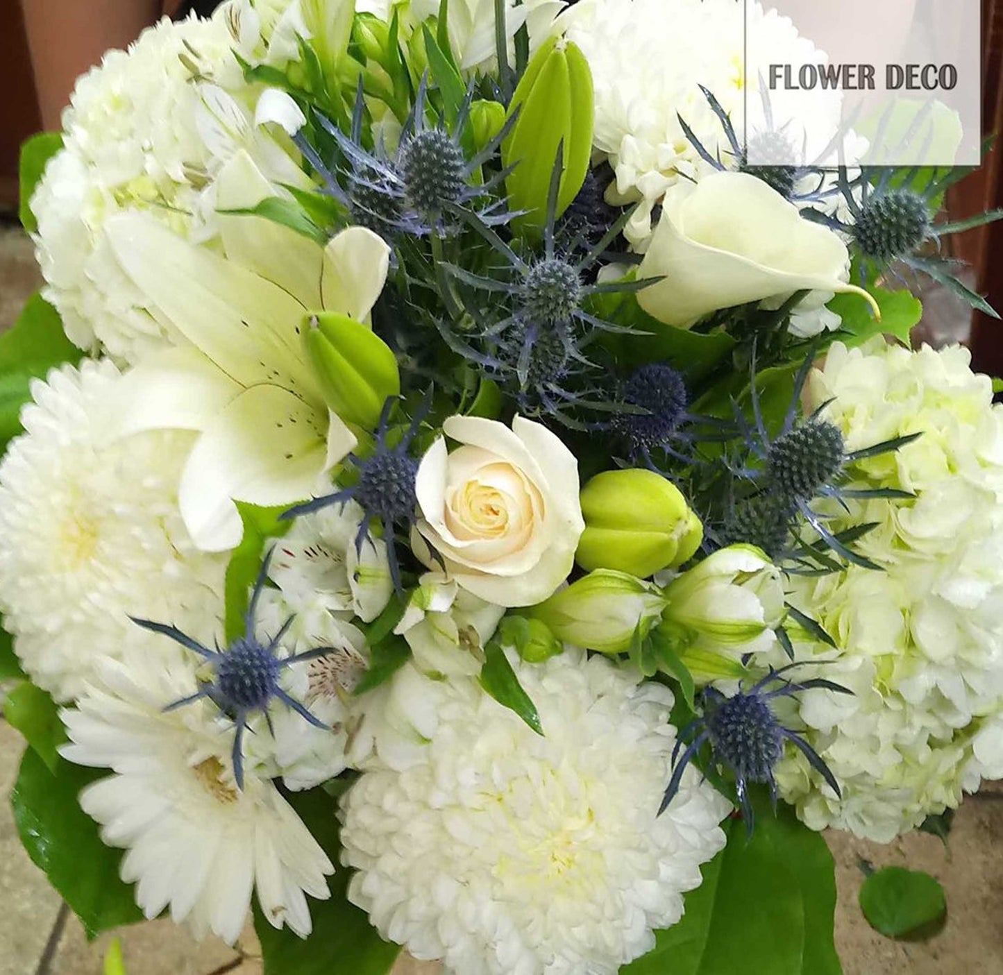 Blue Accent Bouquet