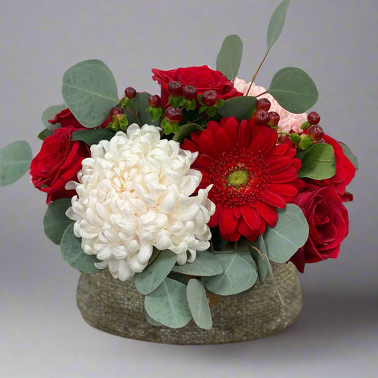 Rose and blush Arrangement