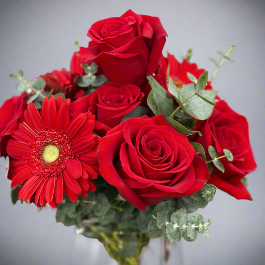 Rose and Gerbera Arrangement