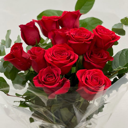 Dozen Red Rose Bouquet