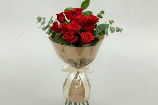 Dozen Red Rose Bouquet