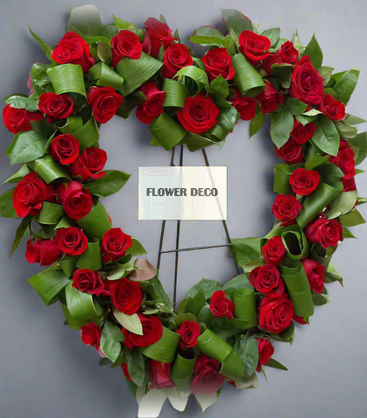 Wreath Red Rose