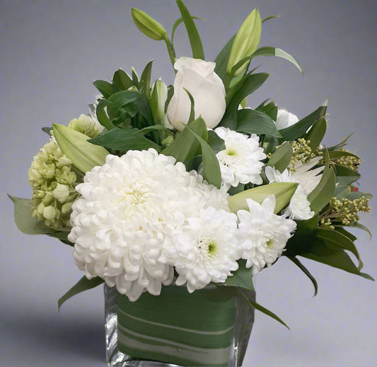 Clean White Arrangement